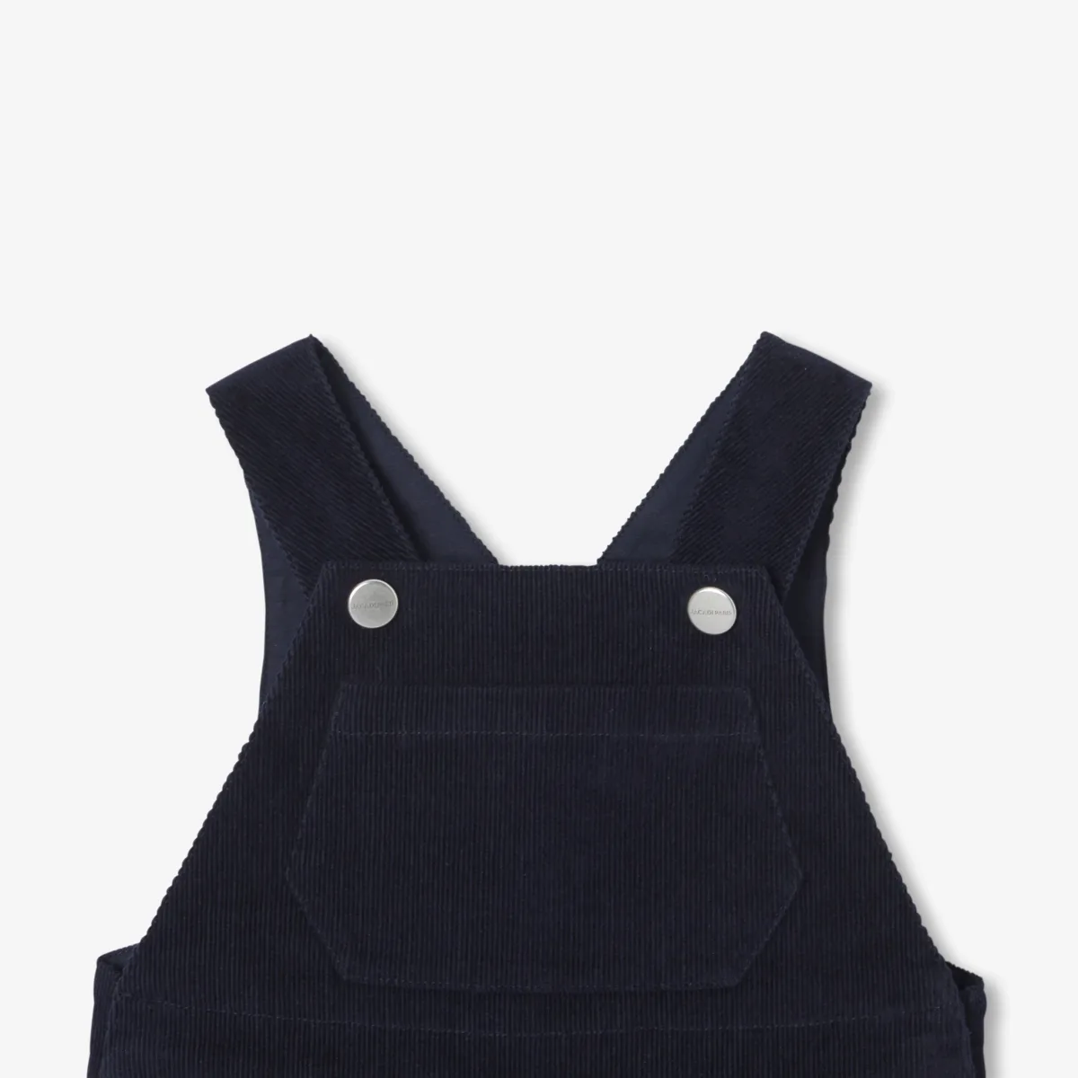 View 3 - Baby boy velvet dungarees