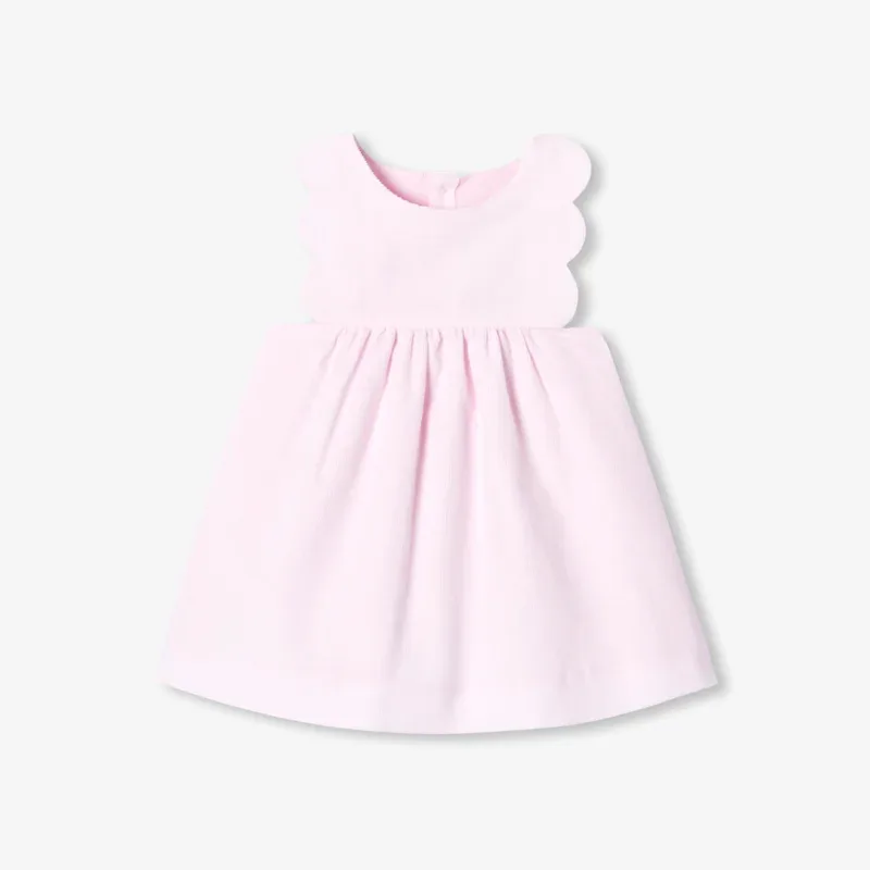 View 1 - Baby girl pinafore dress in fine-ribbed corduroy