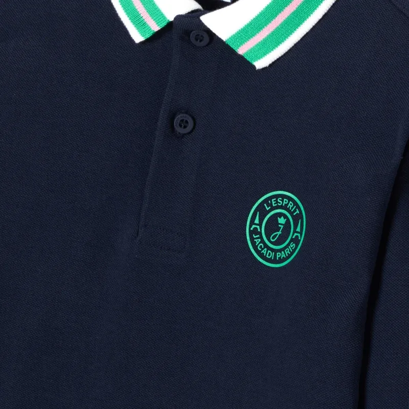 View 4 - Boy cotton piqué polo shirt