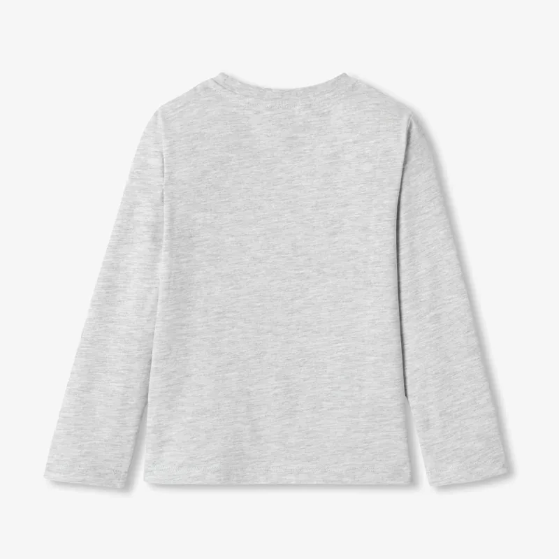 View 2 - Boy long-sleeved jersey T-shirt