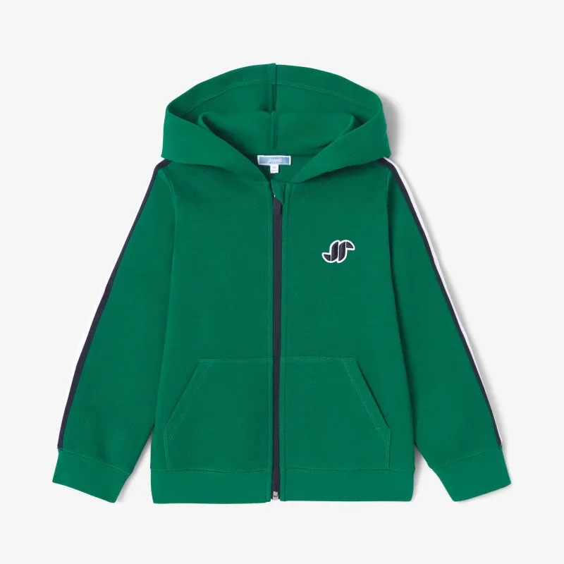 View 1 - Boy zip-up sweatshirt
