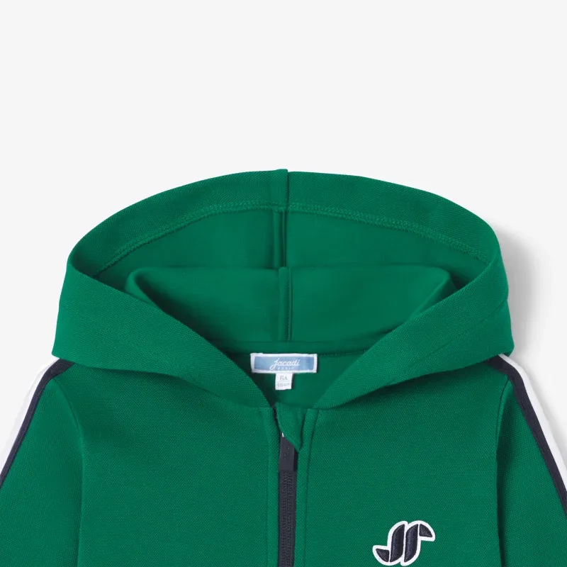 View 3 - Boy zip-up sweatshirt
