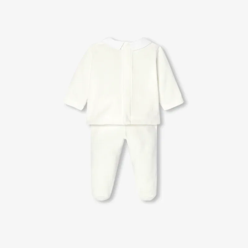 View 2 - Baby cosy velvet set