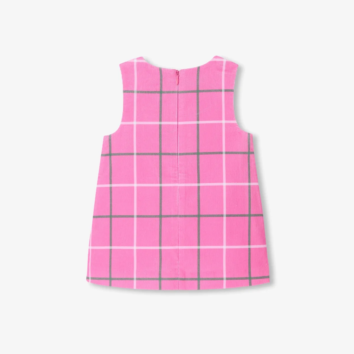 View 2 - Baby girl milleraies velvet pinafore dress