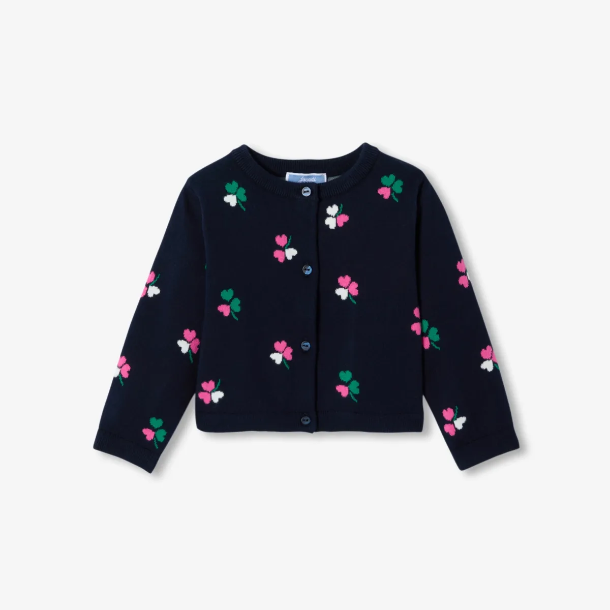 View 1 - Baby girl knit cardigan