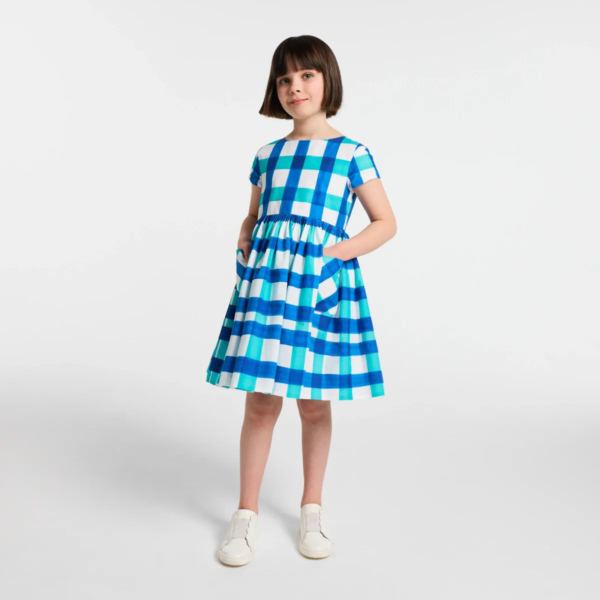 View 1 - Girl short sleeve dress