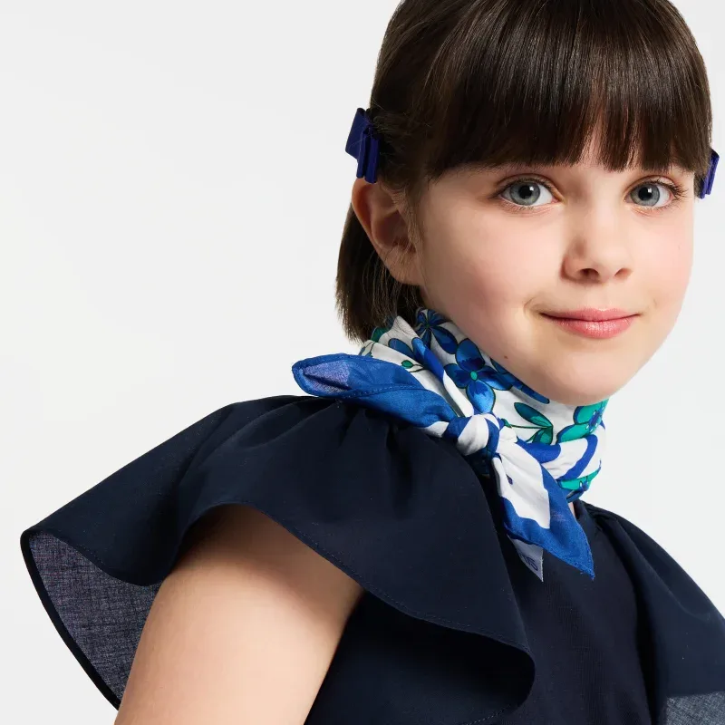 View 2 - Girl ruffled sleeve T-shirt