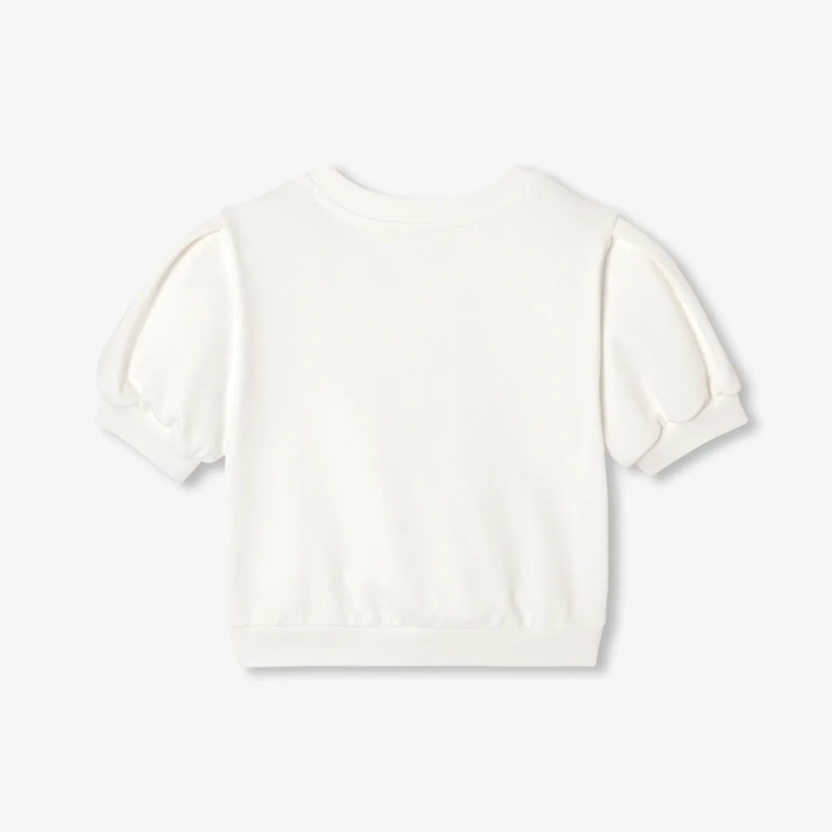 View 2 - Girl short-sleeved sweatshirt