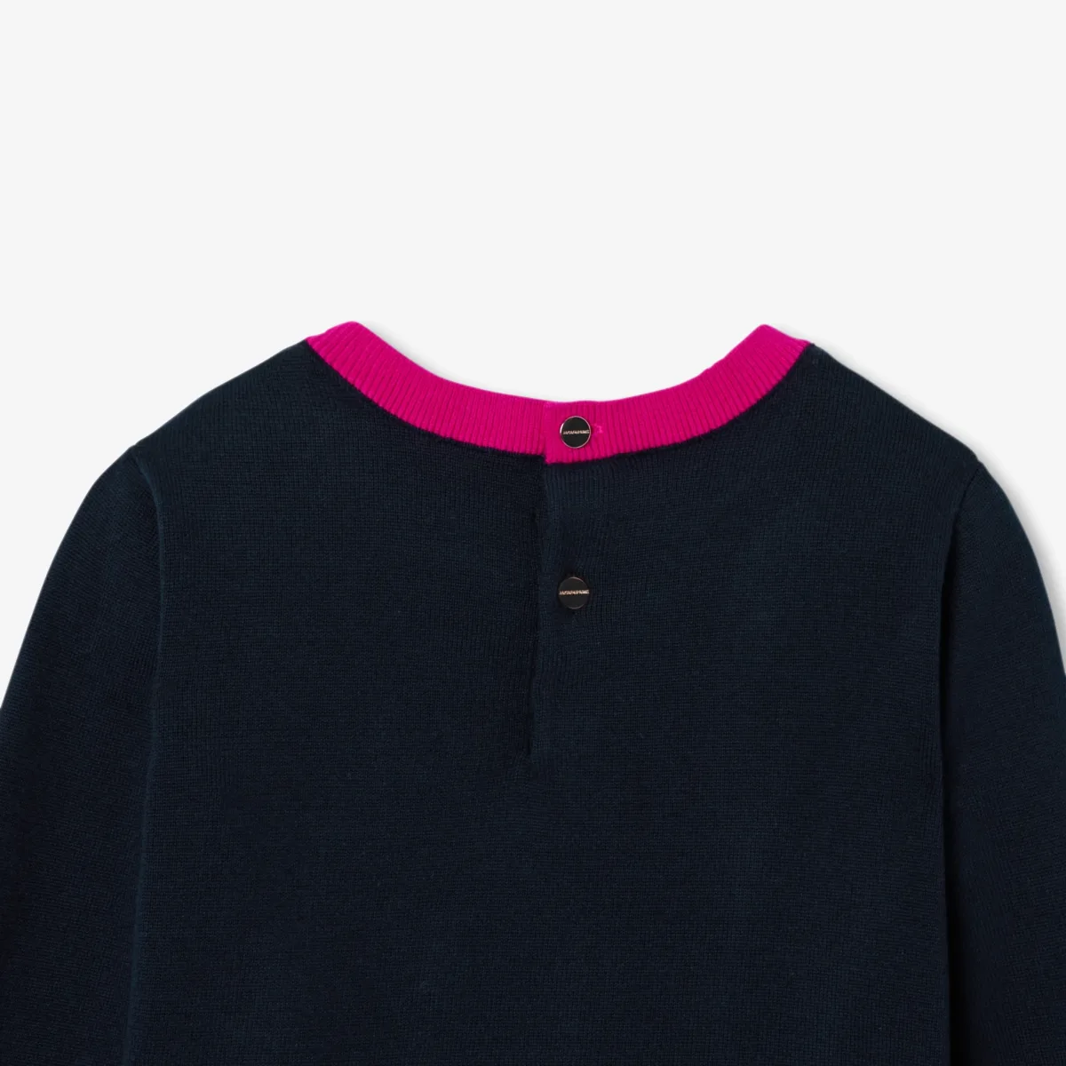 View 4 - Girl heart jacquard jumper