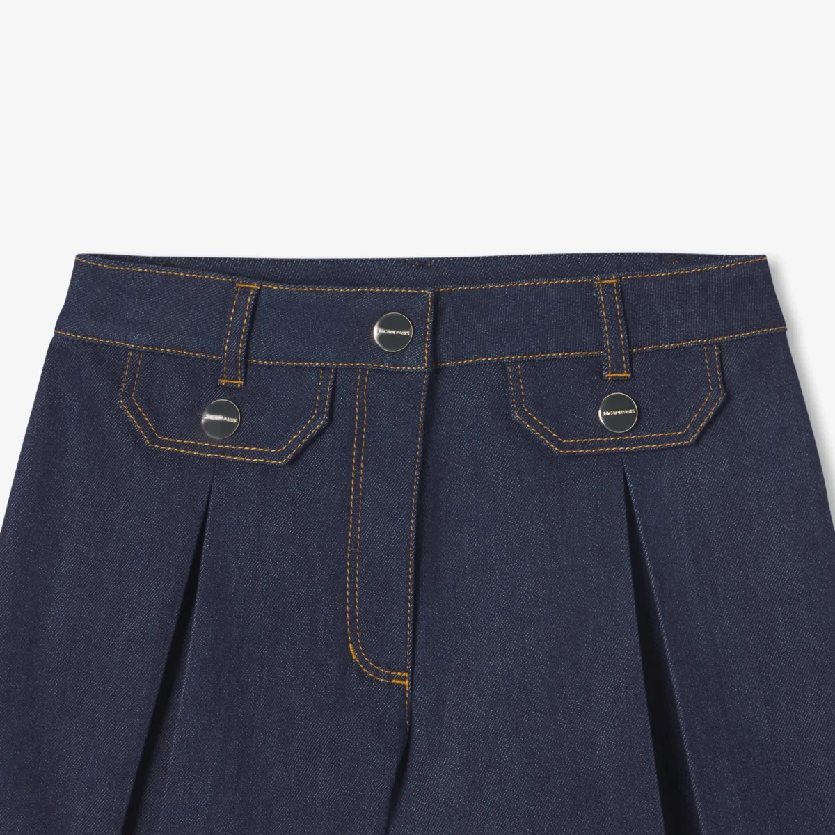 View 3 - Girl denim culottes