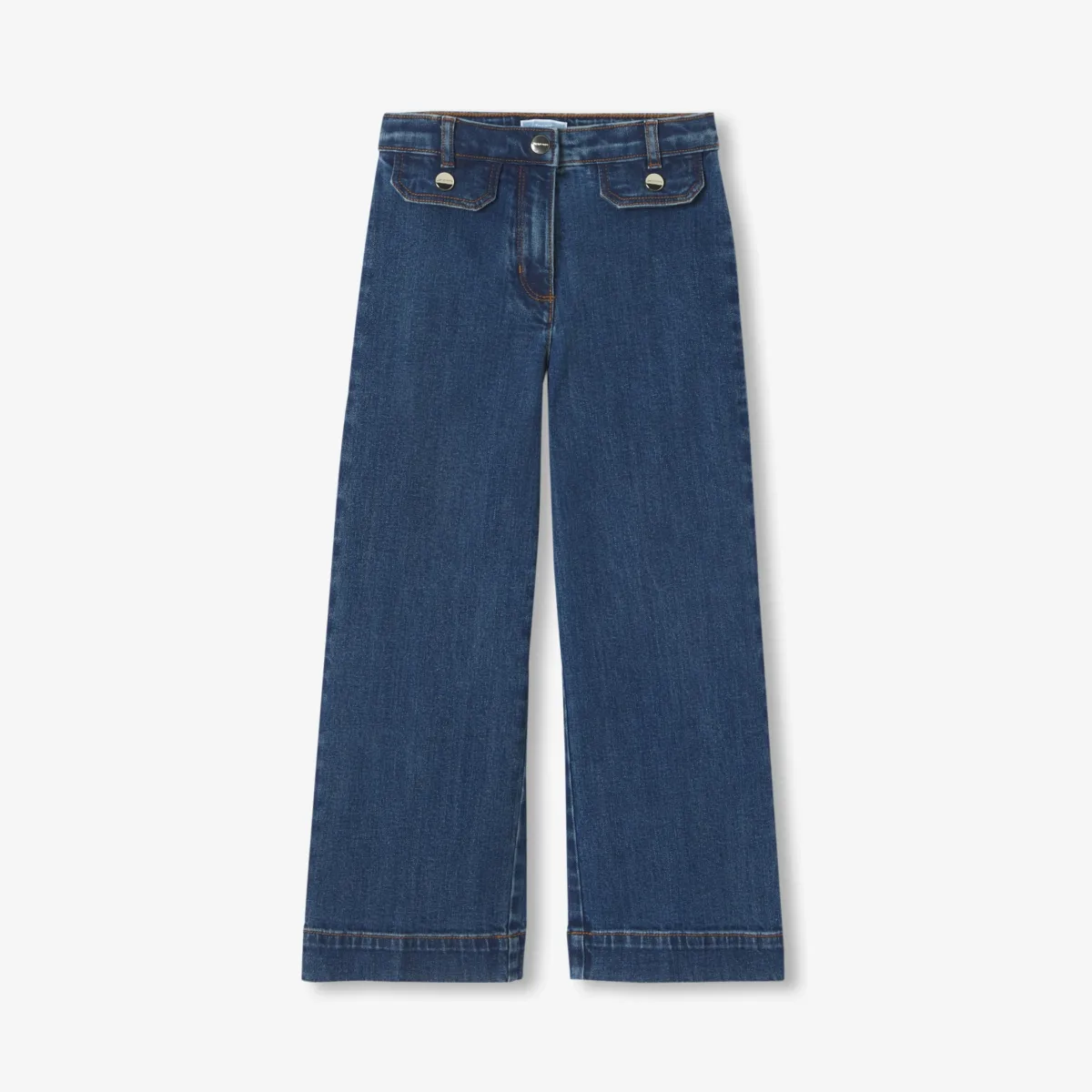 View 1 - Girl wide-leg jeans