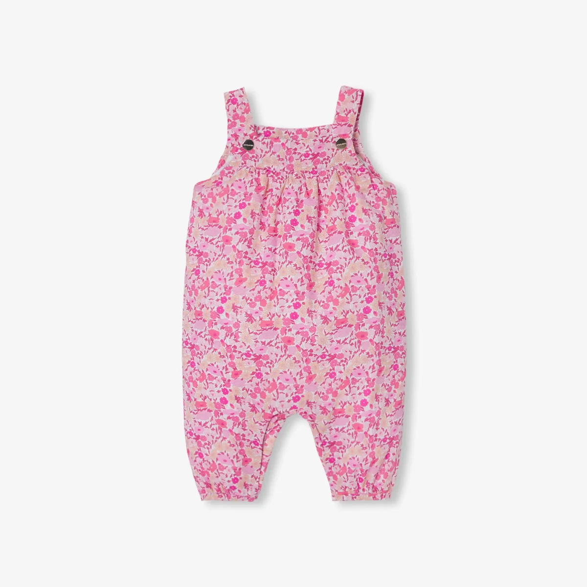View 1 - Baby girl Liberty fabric overalls