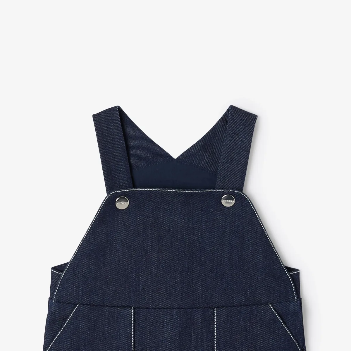 View 3 - Baby boy denim dungarees