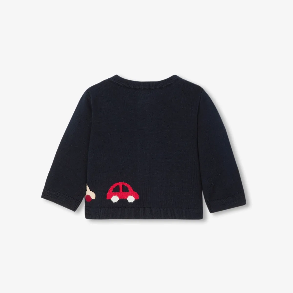 View 2 - Baby boy soft knit cardigan