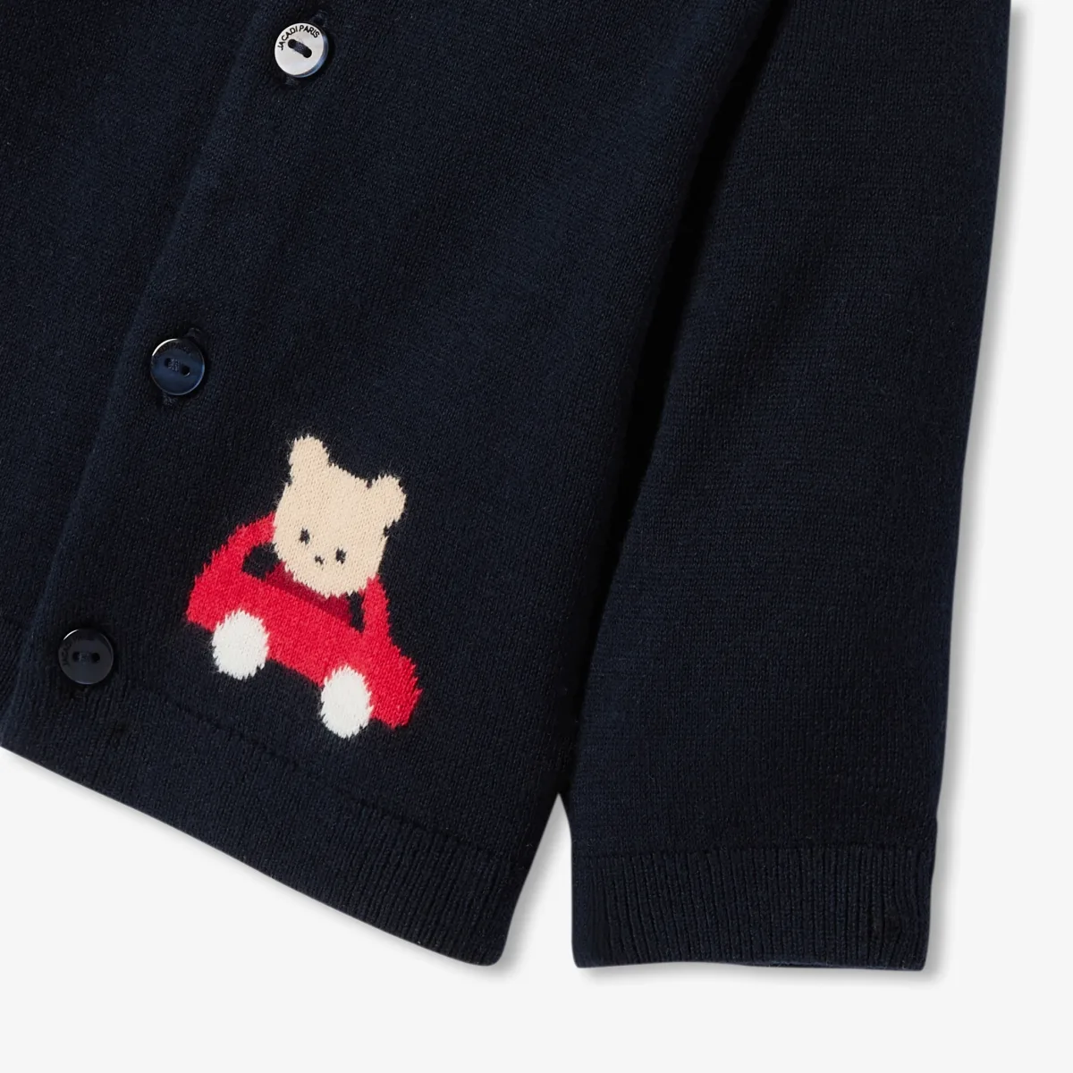 View 4 - Baby boy soft knit cardigan