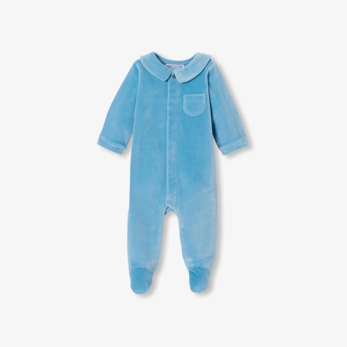 View 1 - Baby boy velvet pyjamas
