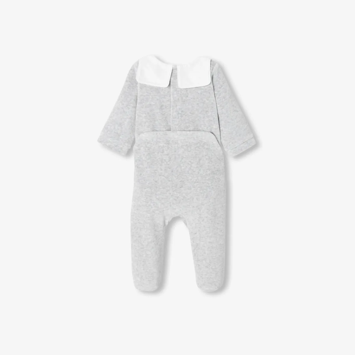View 2 - Baby velvet pyjamas