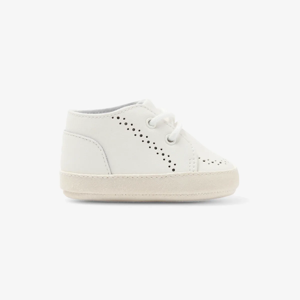 View 1 - Baby boy soft leather sneakers