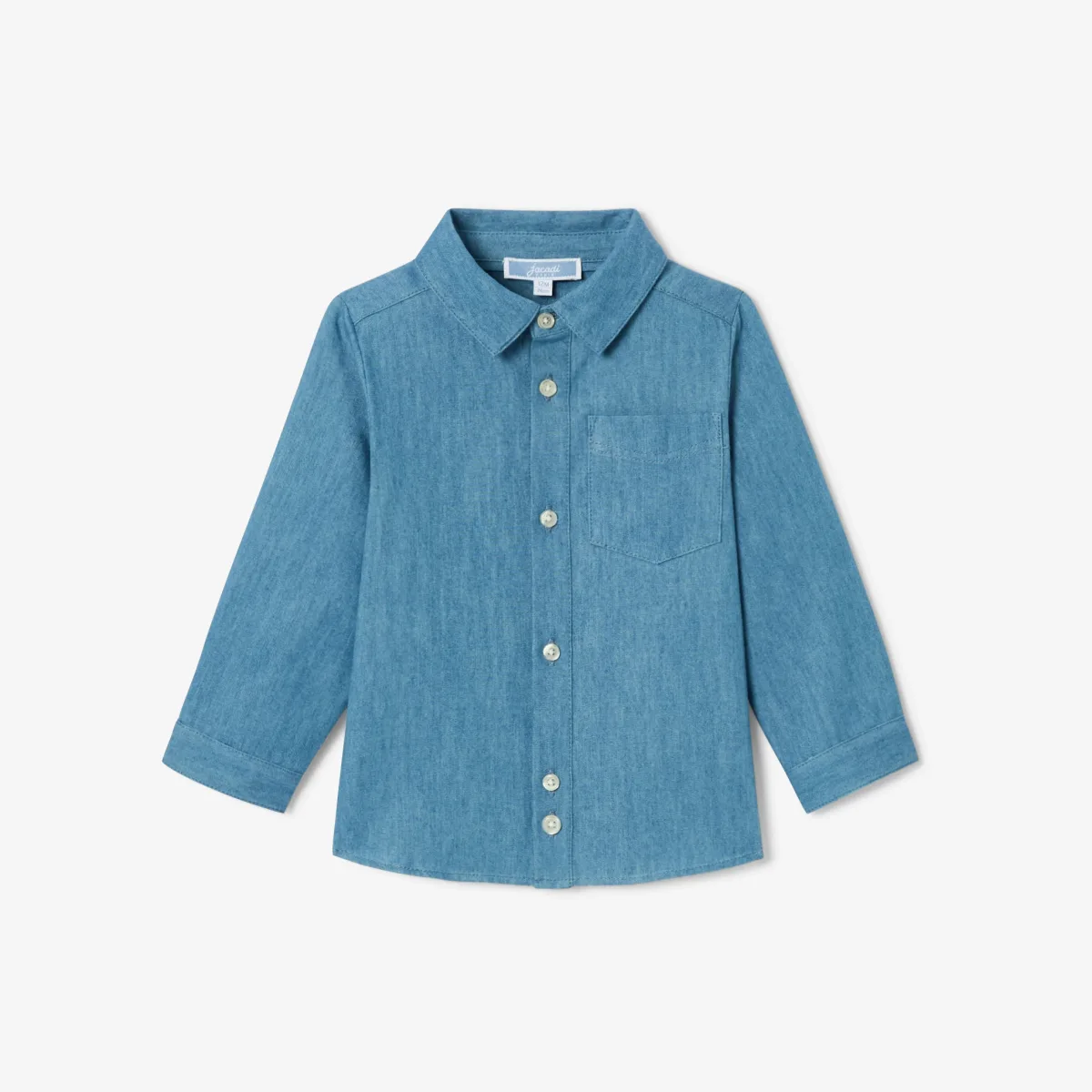 View 1 - Baby boy chambray shirt