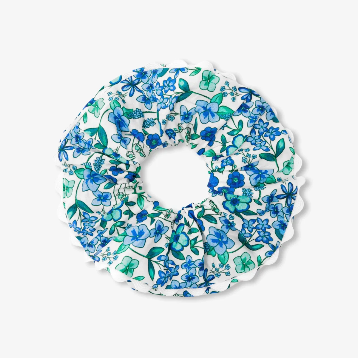 View 3 - Girl croquet trim scrunchie