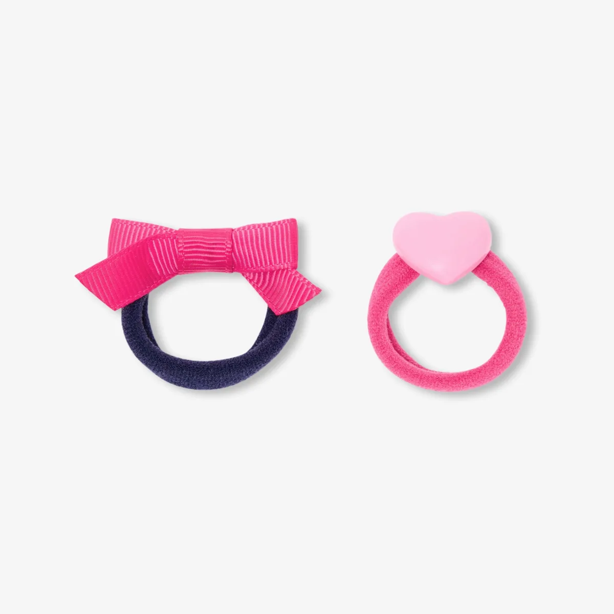 View 1 - Baby girl hair tie duo