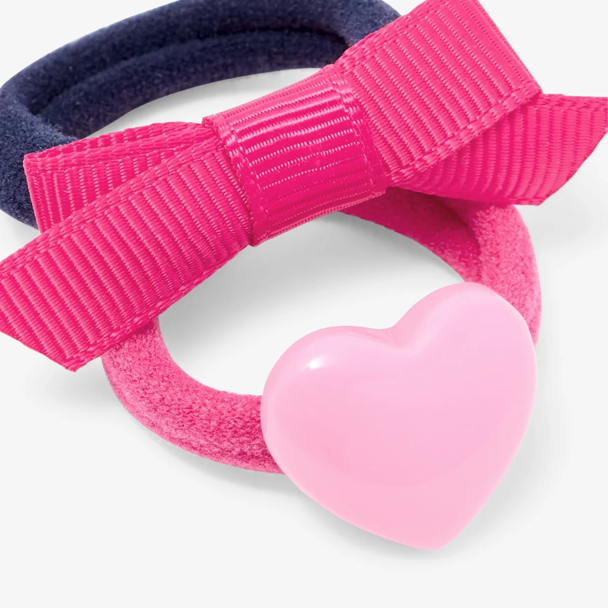 View 2 - Baby girl hair tie duo