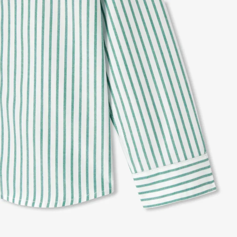 View 4 - Child striped Oxford cotton shirt