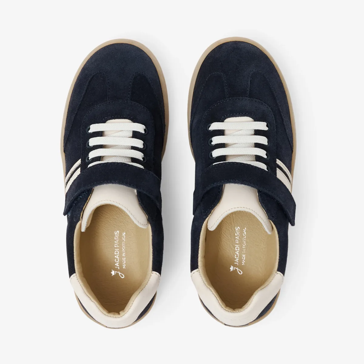 View 5 - Child split leather trainers