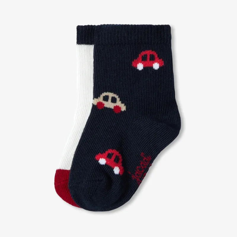 View 1 - Baby boy socks duo