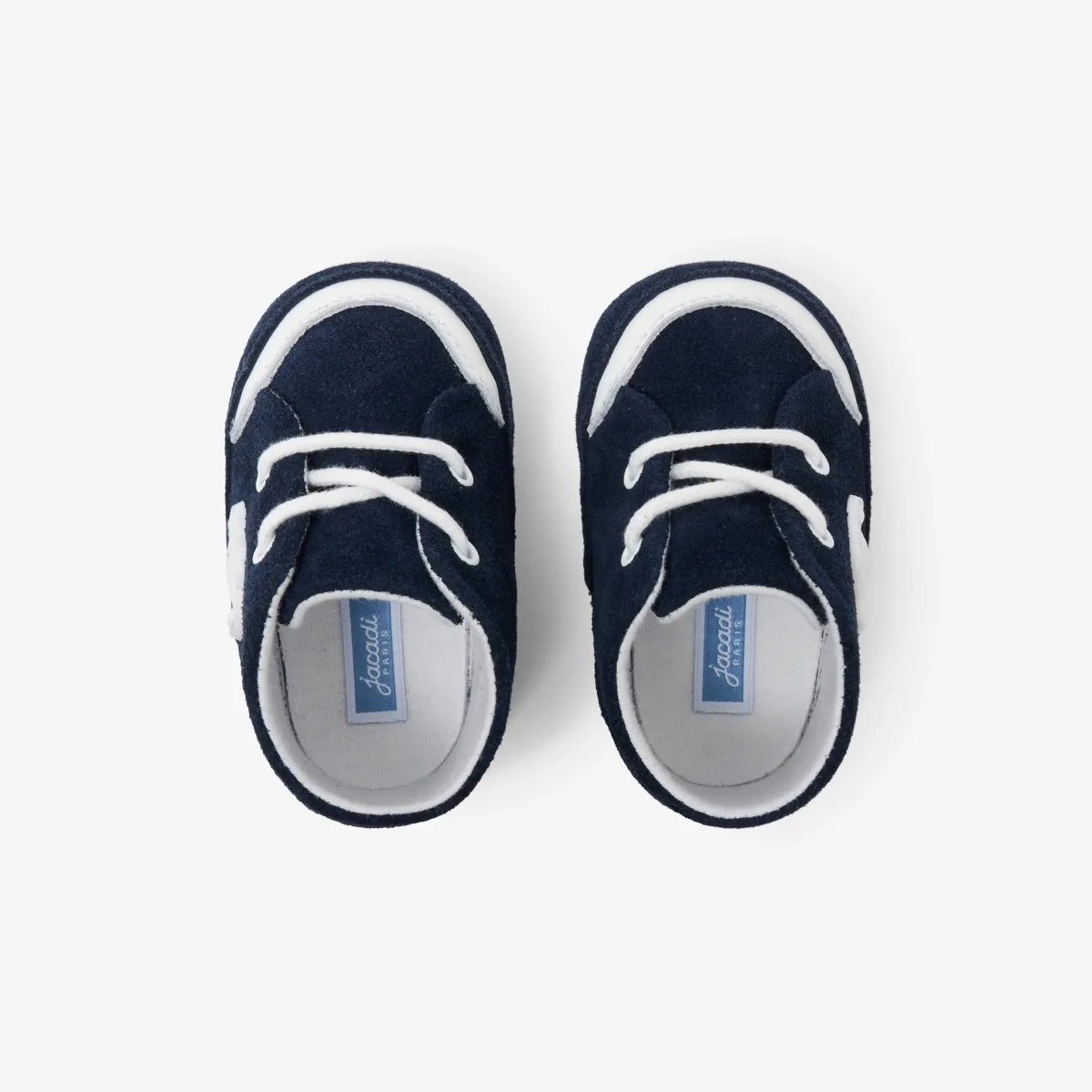 View 3 - Baby boy soft leather trainers