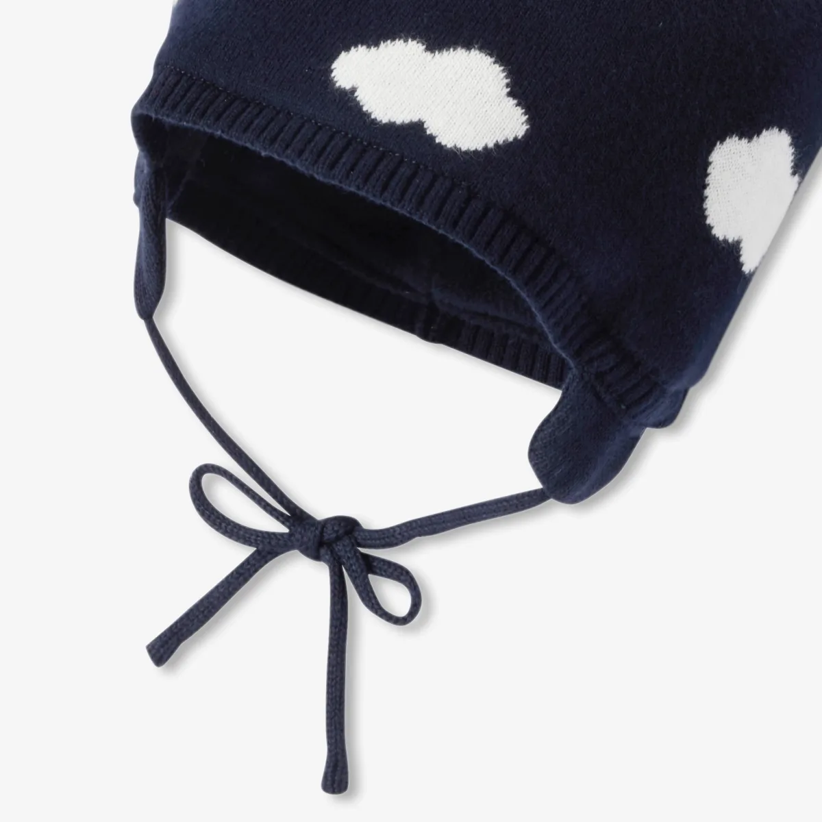 View 2 - Baby cloud pattern beanie