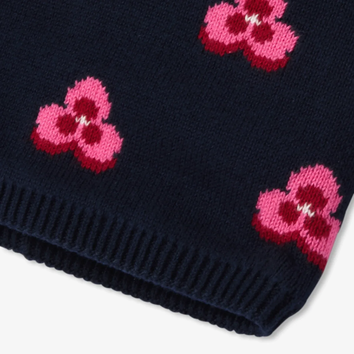 View 2 - Baby girl lined knit snood