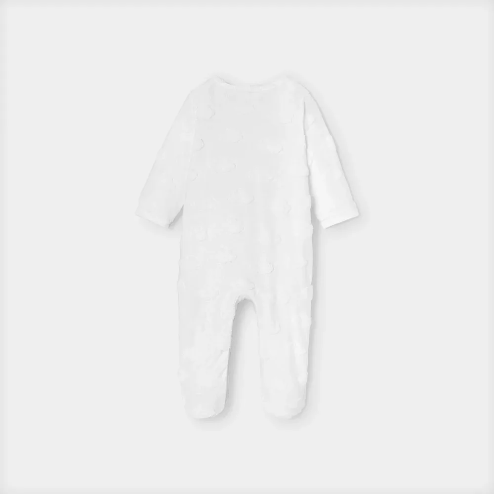 View 2 - Baby boy little cloud pajamas