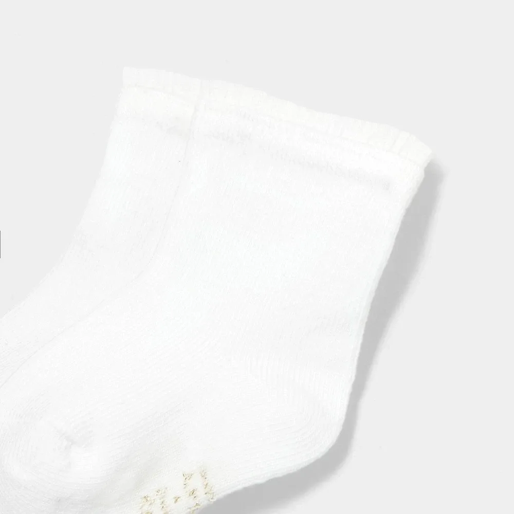 View 2 - Baby girl ruffled socks