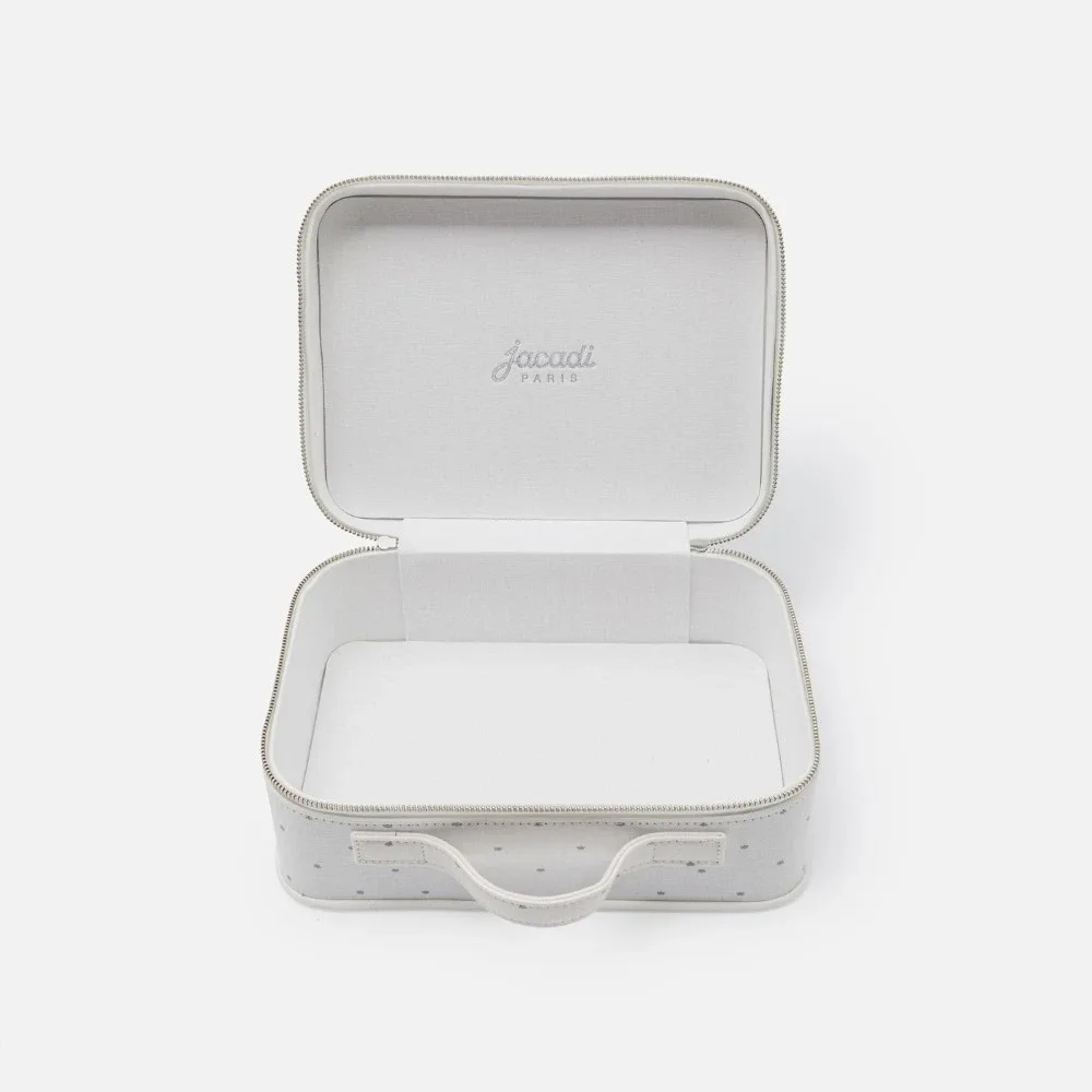 View 3 - Small coated cotton baby suitcase