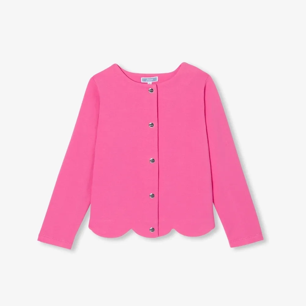 View 1 - Girl fleece cardigan