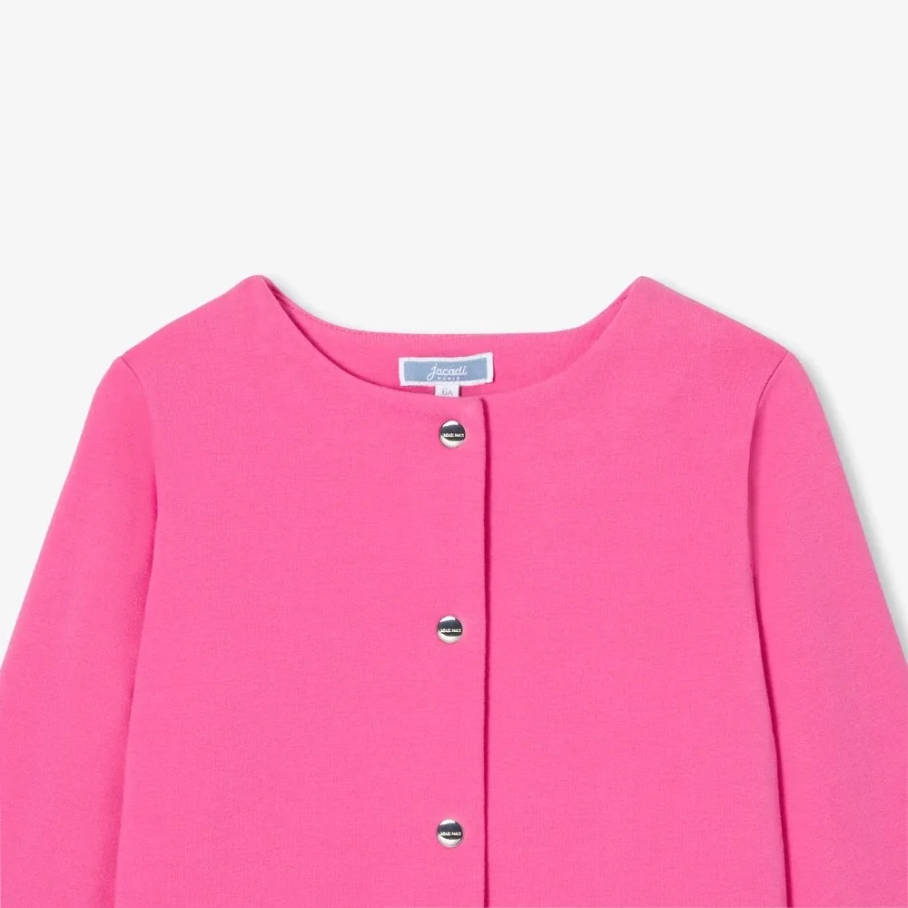 View 3 - Girl fleece cardigan