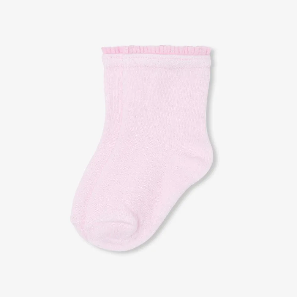 View 1 - Baby girl ruffled socks